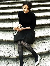 Natsuki Harada Asian is sexy and elegant during her photo session