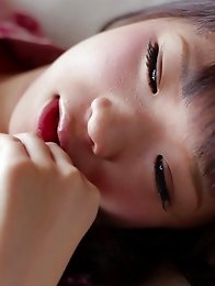 As Uri lifts up her Japanese Yukata, her silky white panties and wide hips are exposed. The thong is so thin it cant cover the creases of her booty ho