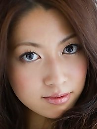 Japan girl Hikaru Takizawa undresses to show her sexy body and hairy pussy