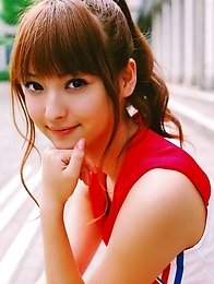 Nozomi Sasaki wearing a number of sexy outfits and uniforms