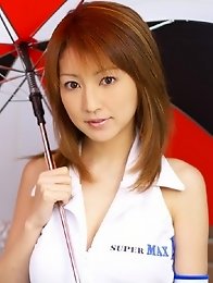 Sexy beautiful japanese girl Kaede Matsushima with hairy pussy