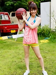 Beautiful and sexy Japanese av idol Ai Nikaido loves to play naked