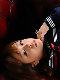 Cute babe Rui Natsukawa shows off