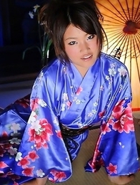 Terrific kimono lady Nene Nagasawa