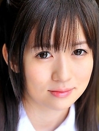 Sweet teeny Ai Uehara loves posing