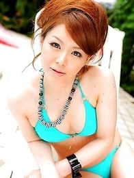 Sweet Asian girl loves showing off