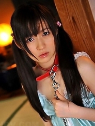 Magnificent babe Ai Uehara posing