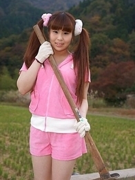 Nagisa, Hana, Maria are farmer girls ready