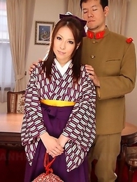 Nasty kimono lady Himeki Kaede