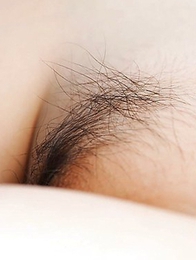 Hottest Japanese mademoiselle Kurara Horie and her hairy pussy
