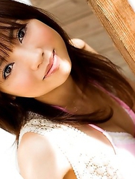 Haruka Itoh likes torturing her boobs with tenderness