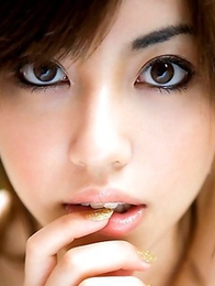 Dark-eyed goddess Miyuki Yokoyama is looking impressive