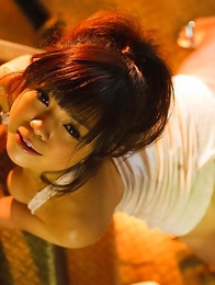 Rina Itoh loves to show her huge jugs with naughty nipples