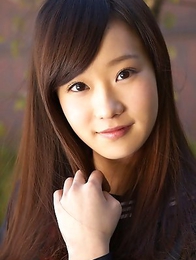 Teen Kana Yuuki is schoolgirl with nice face and slender figure